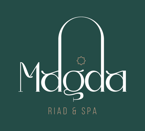Logo RIAD MAGDA (Fond Vert)
